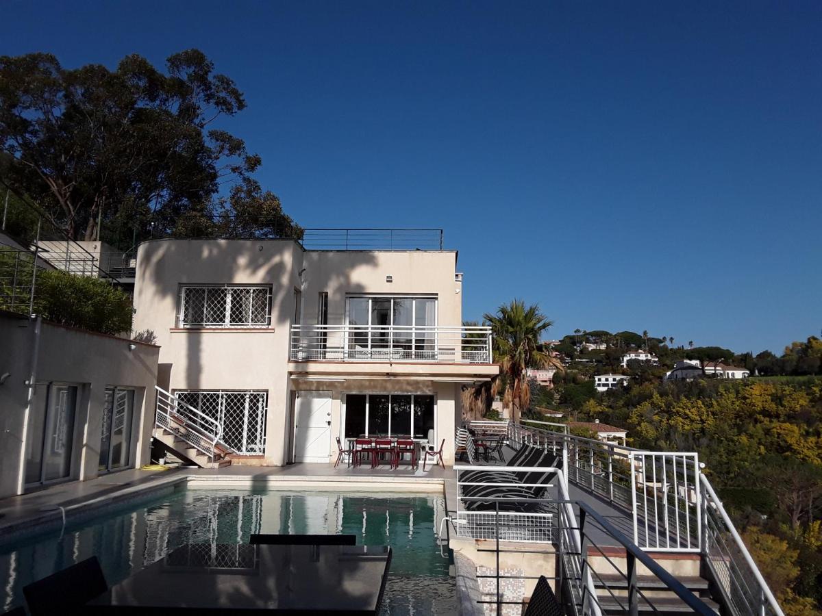 Villa Alamp#Supercannes #Golfejuan #Cannes #Mediterraneanpanoramicview #Piscine #Rooftop # Verymodern #Openliving #Closebeach #Closecapantibes Vallauris Buitenkant foto